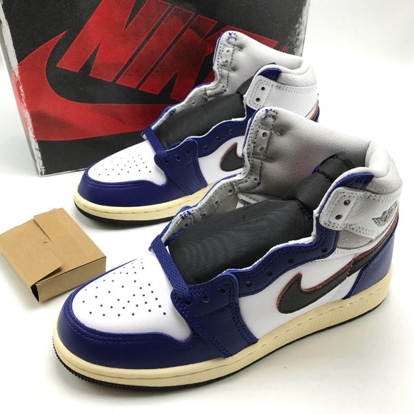 Nike Air Jordan 1 High OG Sz 5.5Y 7 Wmns - Picture 6 of 6